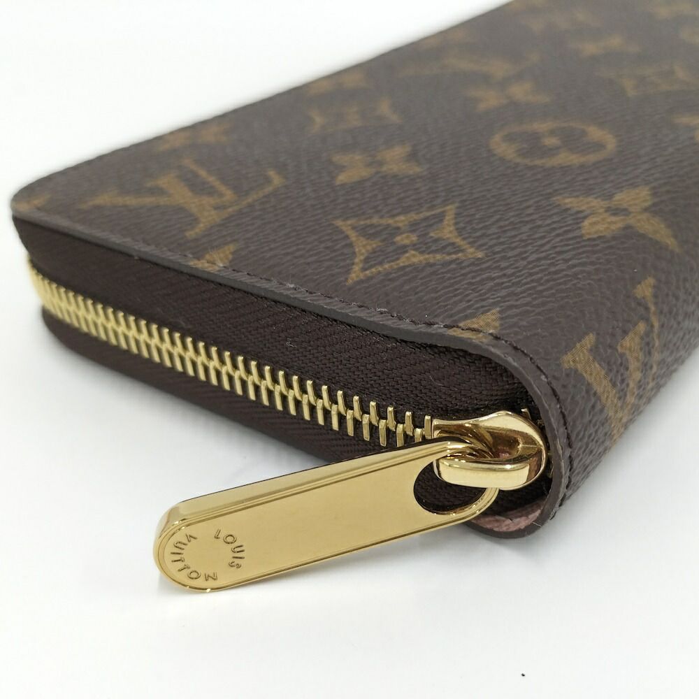 Louis Vuitton Zippy Wallet Zip Around Monogram Rose Ballerine — view 4