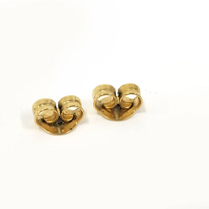 Celine Earrings Triomphe Faux Pearl Gold Plated — view 6