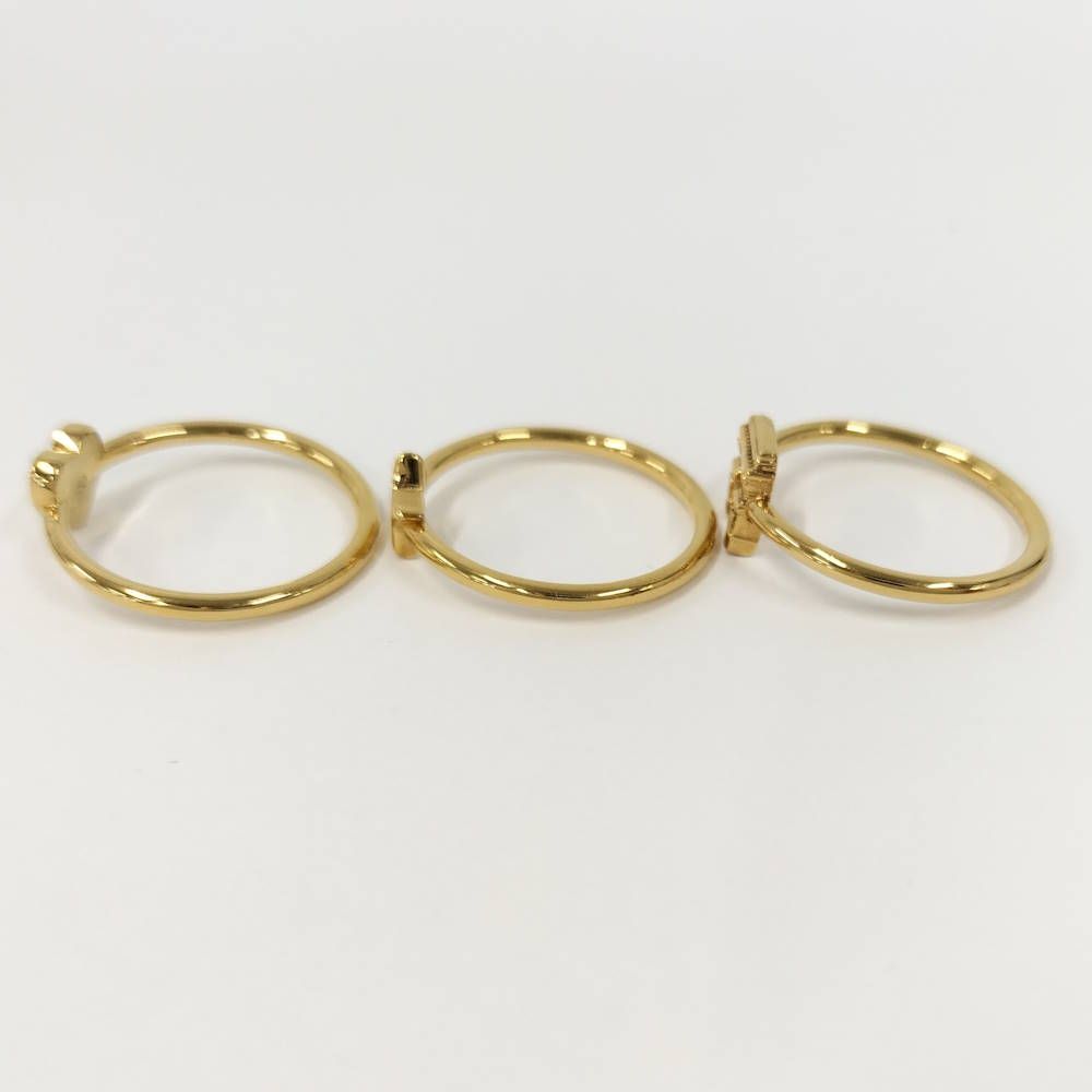 Celine Ring Star Heart Arc de Triomphe Plated — view 3