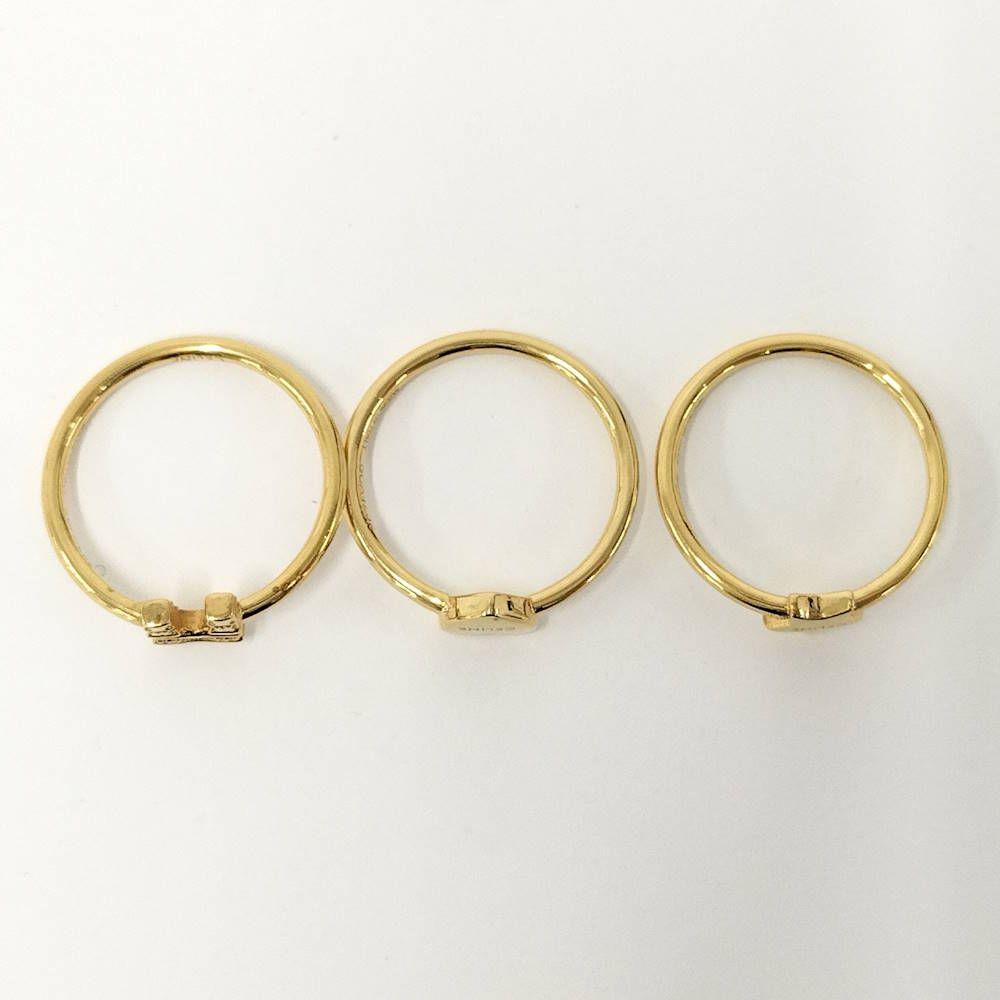 Celine Ring Star Heart Arc de Triomphe Plated — view 5
