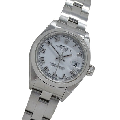 Rolex Oyster Perpetual Date Number Watch Automatic Winding at Stainless Steel