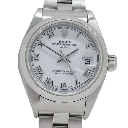 Rolex Oyster Perpetual Date Number Watch Automatic Winding at Stainless Steel — view 2