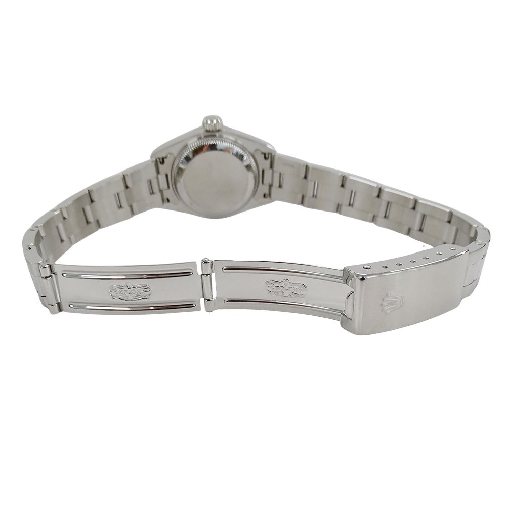 Rolex Oyster Perpetual Date Number Watch Automatic Winding at Stainless Steel — view 4