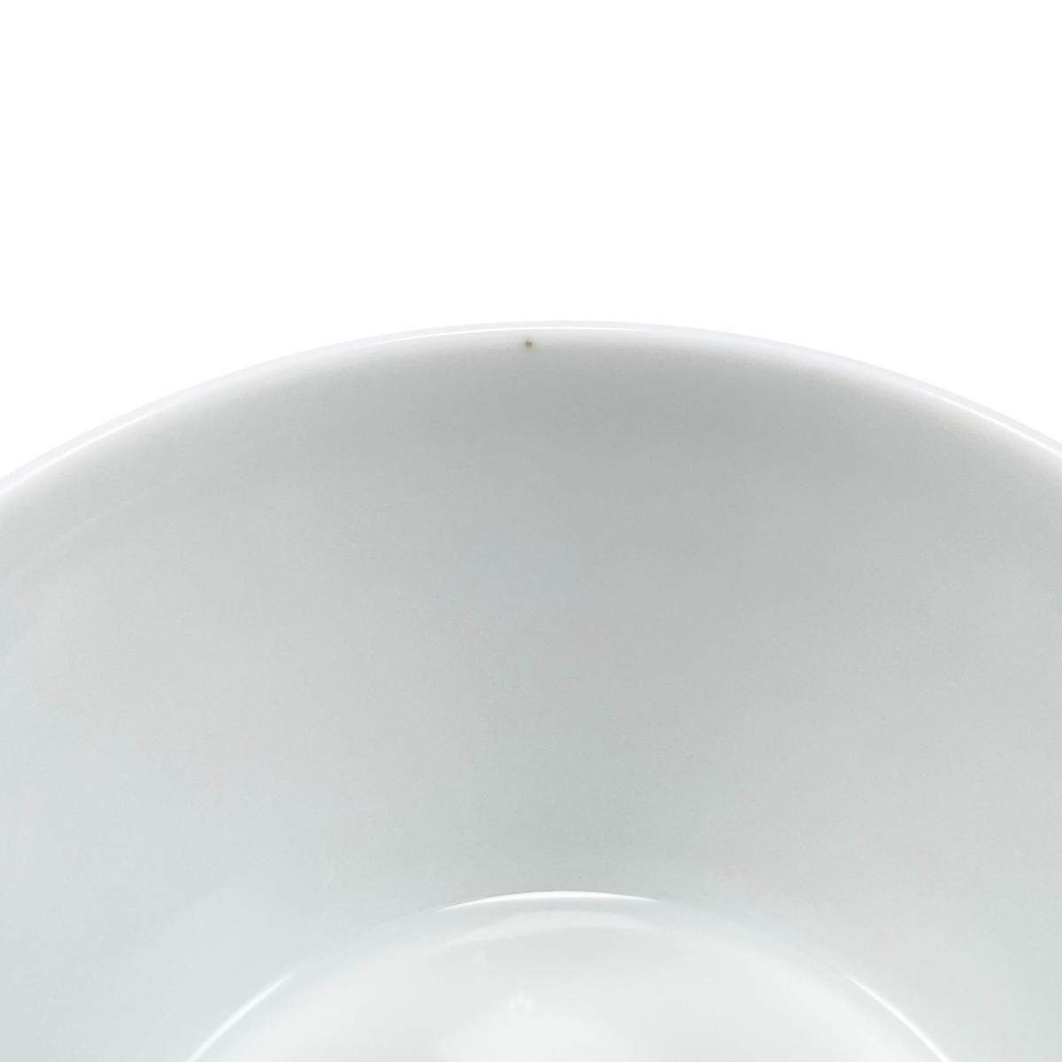 Hermes Tea Cup & Saucer Mosaic 24 Platinum Porcelain Gray White — view 5