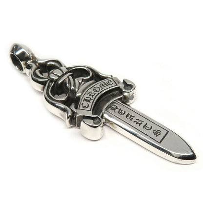 Chrome Hearts Necklace Pendant Large Daga 925 Sterling Silver — view 3