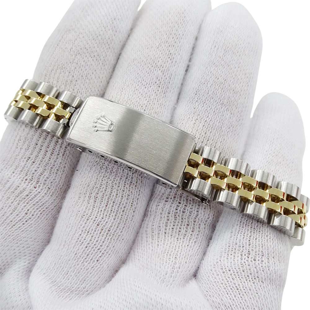 Rolex Datejust Number Watch Diamond Automatic Winding at Stainless Steel Gold — view 5