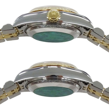 Rolex Datejust Number Watch Diamond Automatic Winding at Stainless Steel Gold — view 3