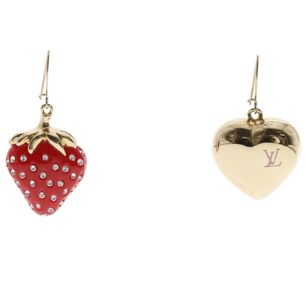 Louis Vuitton Boucle D'reil Frais Strawberry Resin Line Stone Pink Earrings