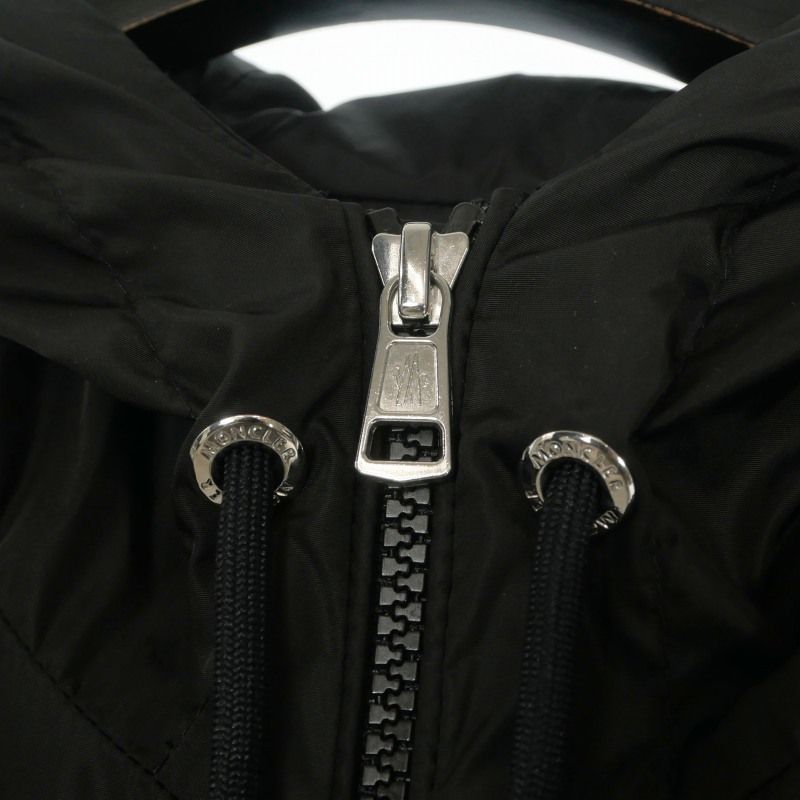 Moncler Grimpeurs Giubbotto Hooded Nylon Jacket Long Sleeve 3 Black — view 6