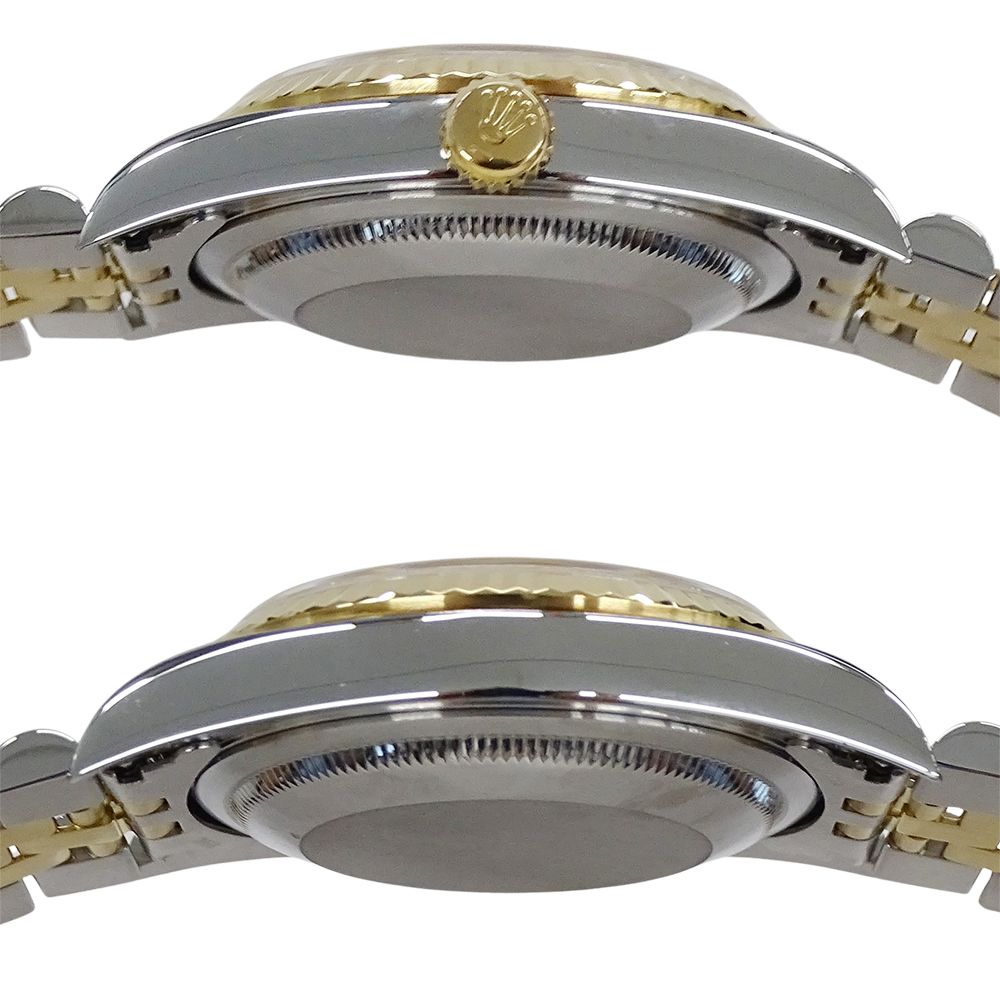 Rolex Datejust Number Watch Diamond Computer Automatic Winding at Stainless — view 3