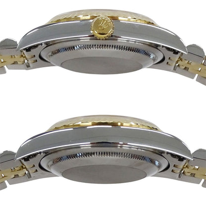 Rolex Datejust Number Watch Diamond Computer Automatic Winding at Stainless — view 3