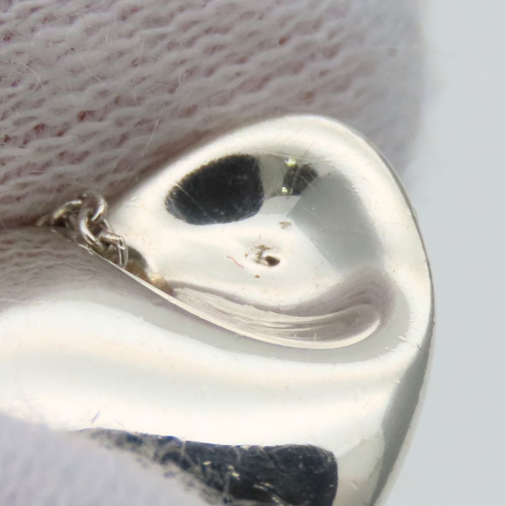 Tiffany & Co Necklace Fold Heart 925 Sterling Silver Pendant — view 5