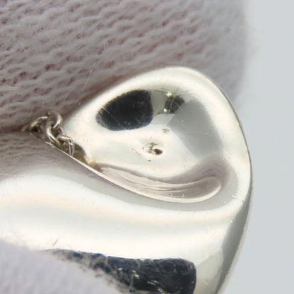 Tiffany & Co Necklace Fold Heart 925 Sterling Silver Pendant — view 5