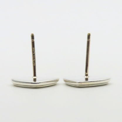 Tiffany & Co Earrings Return to Mini Love Heart 925 Sterling Silver Enamel — view 5