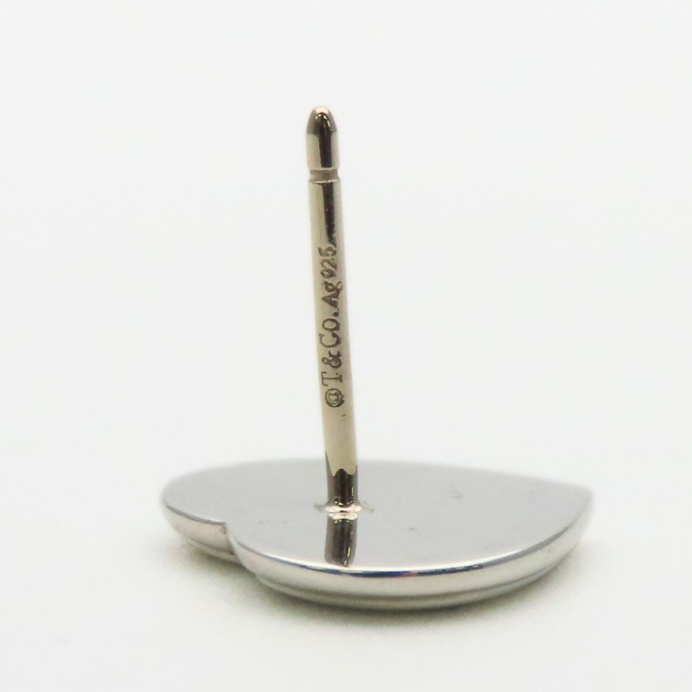 Tiffany & Co Earrings Return to Mini Love Heart 925 Sterling Silver Enamel — view 6