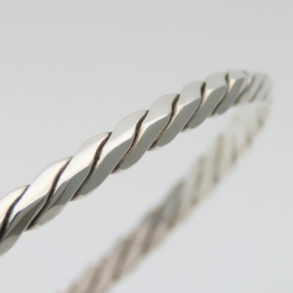 Tiffany & Co Bracelet Knife Edge Twist Sterling Silver Bangle Simple — view 6