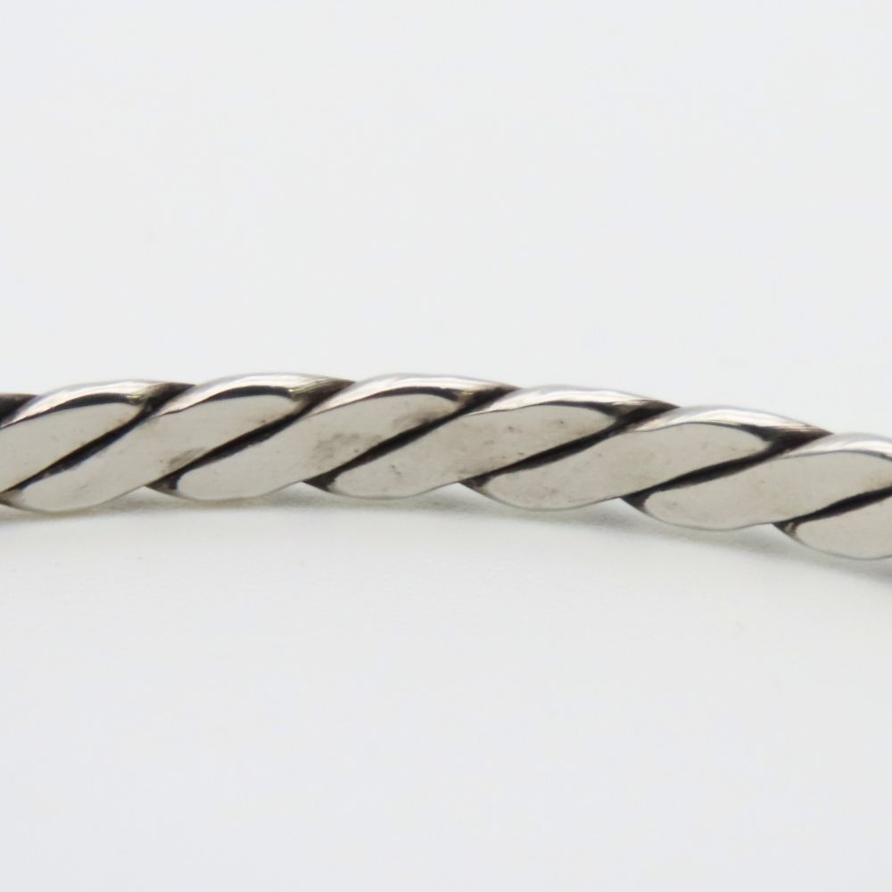 Tiffany & Co Bracelet Knife Edge Twist Sterling Silver Bangle Simple — view 5