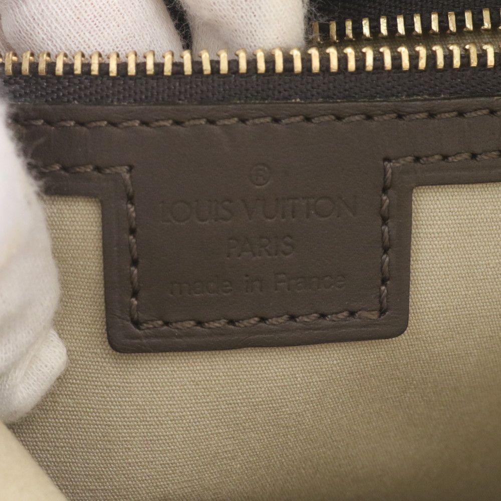 Louis Vuitton Monogram Mini Francoise Leather Tote Shoulder Hand Ree — view 8