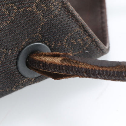Gucci GG Canvas Leather Shoulder Bag Hand Brown Ree — view 8