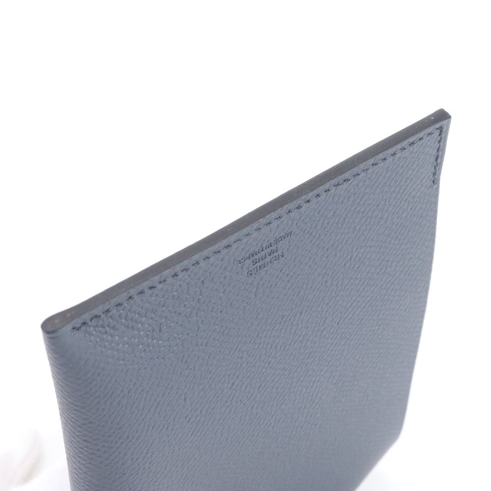 Hermes Tarmac PM Leather Passport Case Compact Wallet Card Ree — view 4