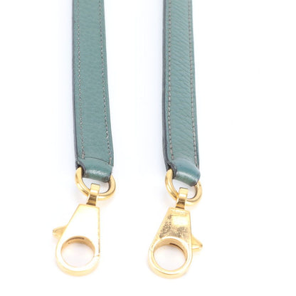 Hermes Bolide Leather Shoulder Strap Bag Gold Ree — view 5