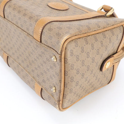 Gucci Vintage Micro GG Mini Boston 000 58 Leather Handbag Tote Ree — view 4