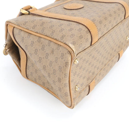 Gucci Vintage Micro GG Mini Boston 000 58 Leather Handbag Tote Ree — view 5