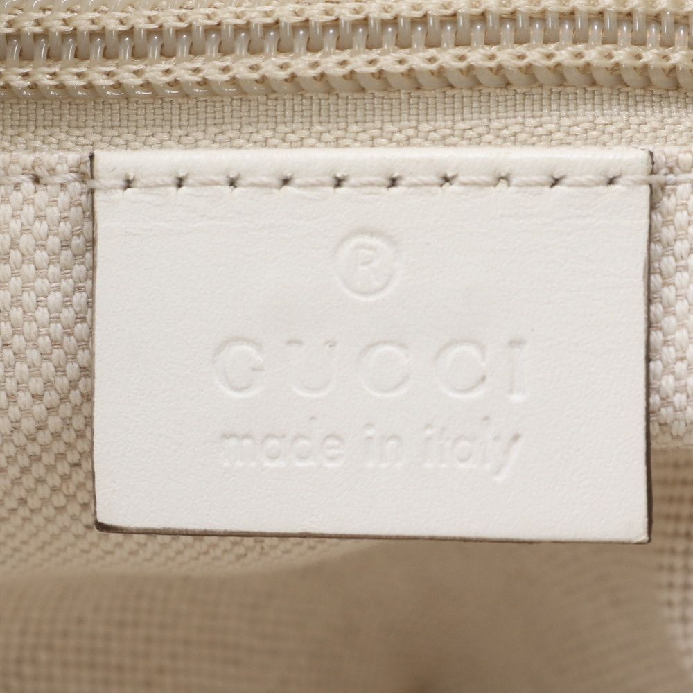 Gucci Parasol Motif Leather Tote Shoulder Hand Ree — view 8