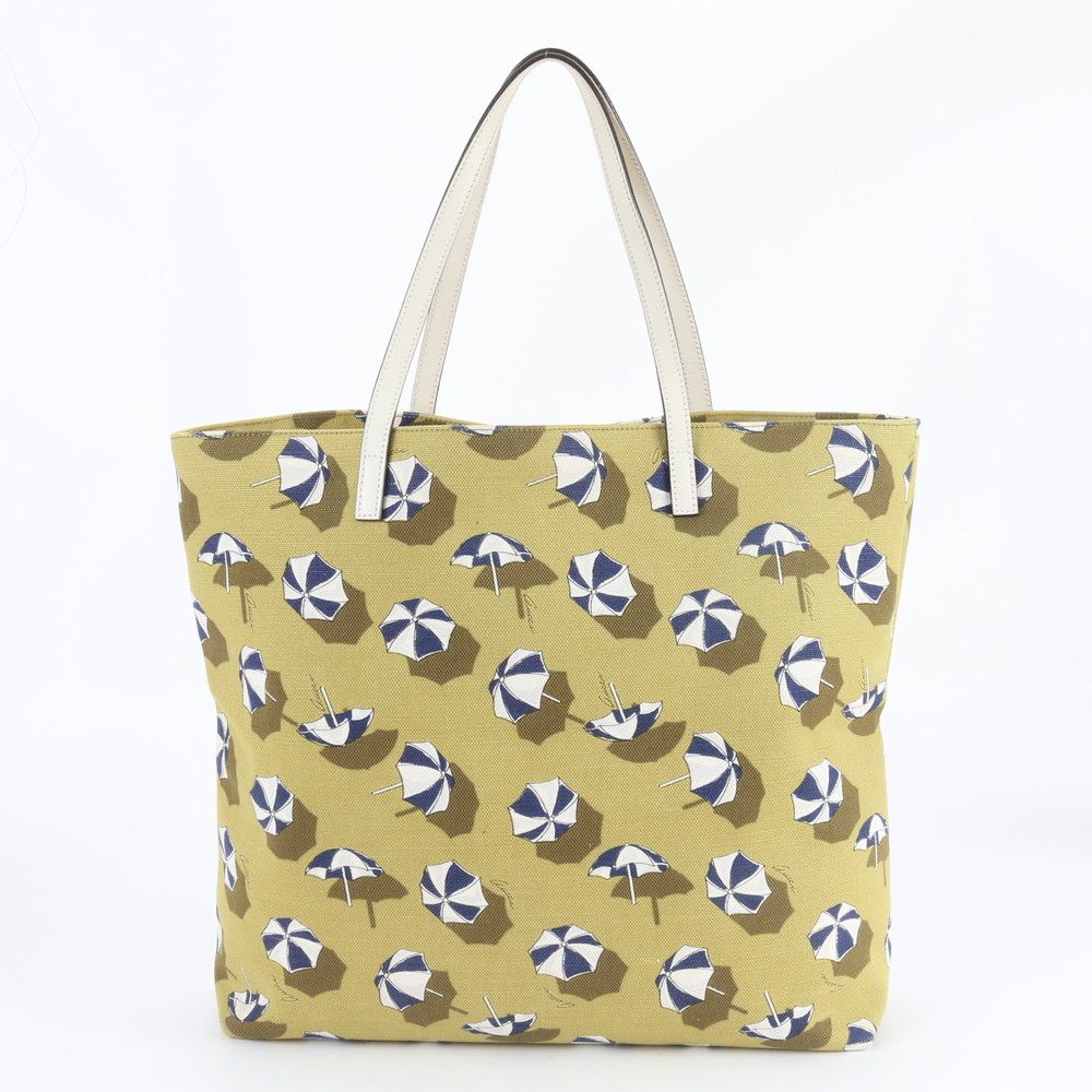 Gucci Parasol Motif Leather Tote Shoulder Hand Ree — view 3