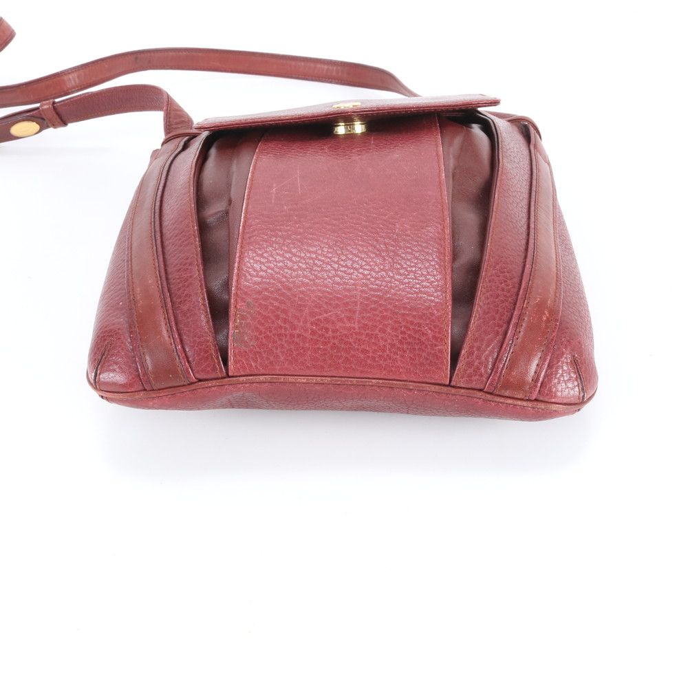 Cartier Must Line Leather Shoulder Bag Crossbody Ree — view 6