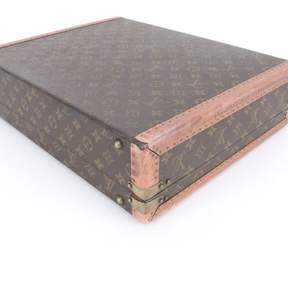 Louis Vuitton Monogram President Clasol Leather Trunk Hard Case Travel Business — view 5