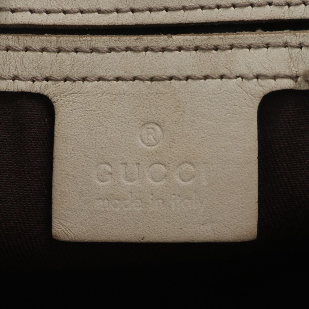 Gucci GG Supreme Leather Shoulder Bag Crossbody Ree — view 8