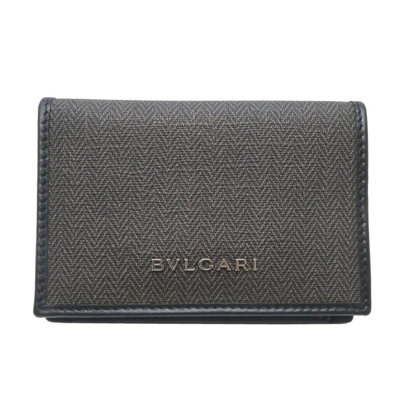 Bvlgari Card Case Card Holders Gray