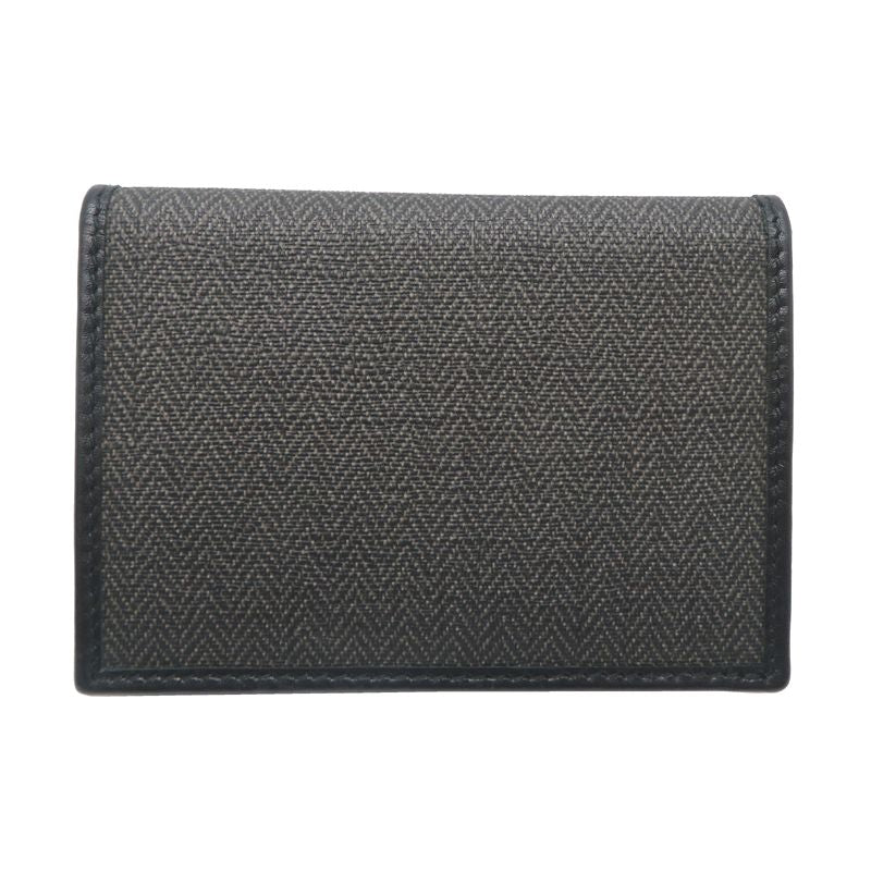 Bvlgari Card Case Card Holders Gray — view 2