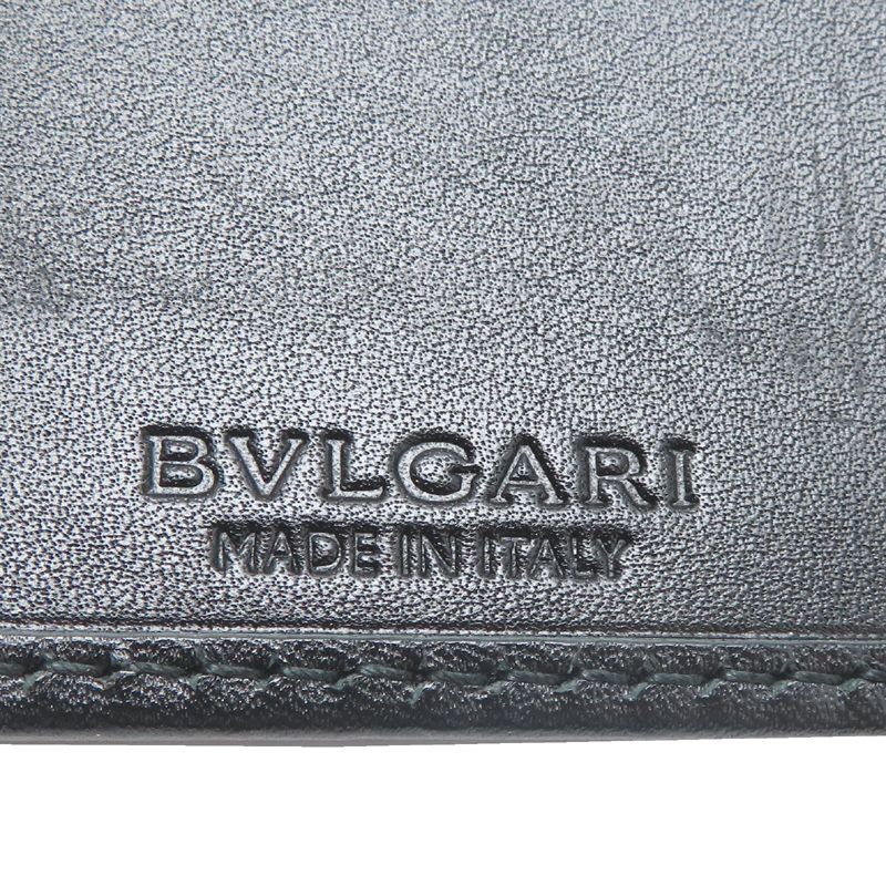 Bvlgari Card Case Card Holders Gray — view 7