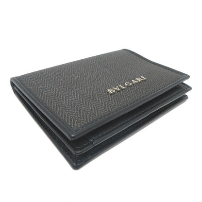 Bvlgari Card Case Card Holders Gray — view 3