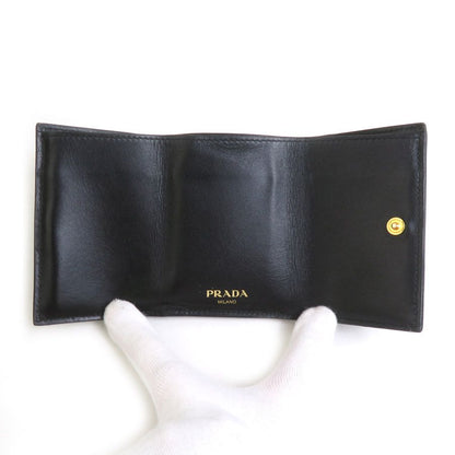 Prada Trifold Wallet Black — view 3