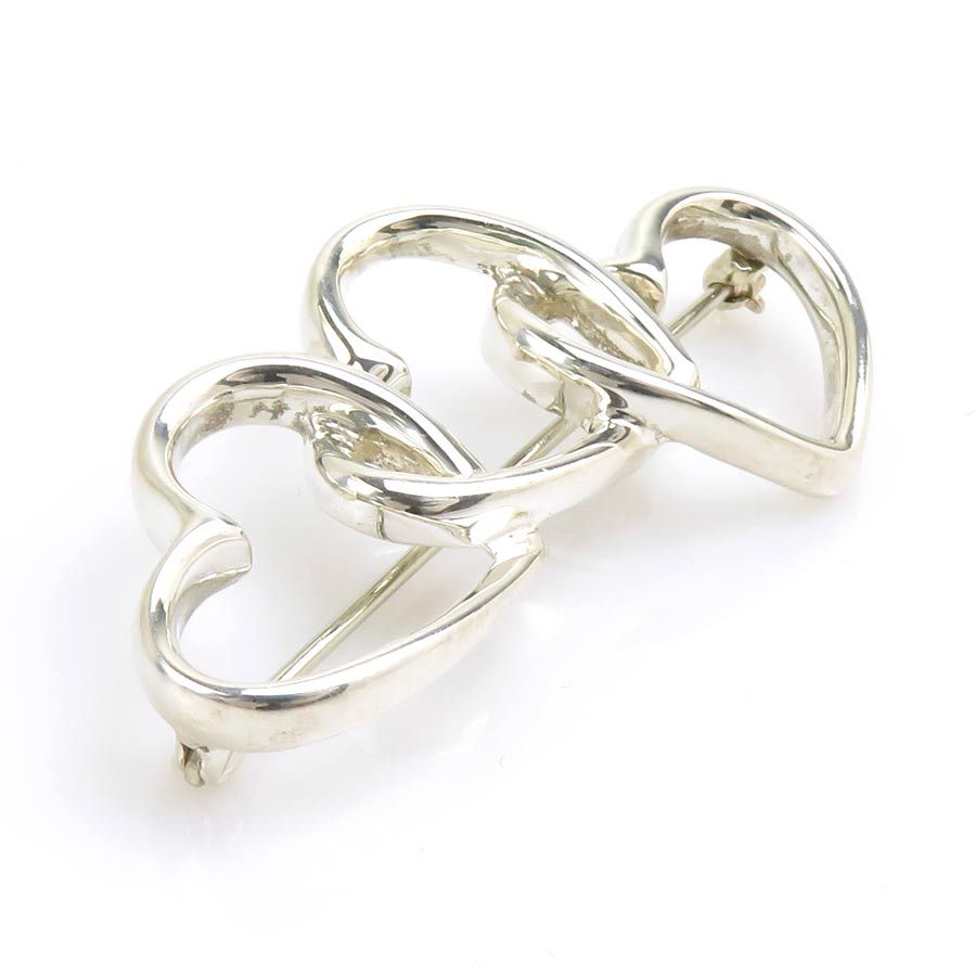 Tiffany & Co Brooch Triple Heart — view 2