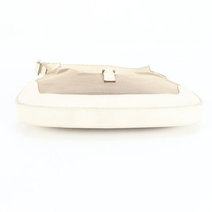 Gucci Jackie 001 Leather Shoulder Bag Silver Ree — view 5