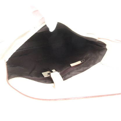 Gucci Jackie 001 Leather Shoulder Bag Silver Ree — view 7