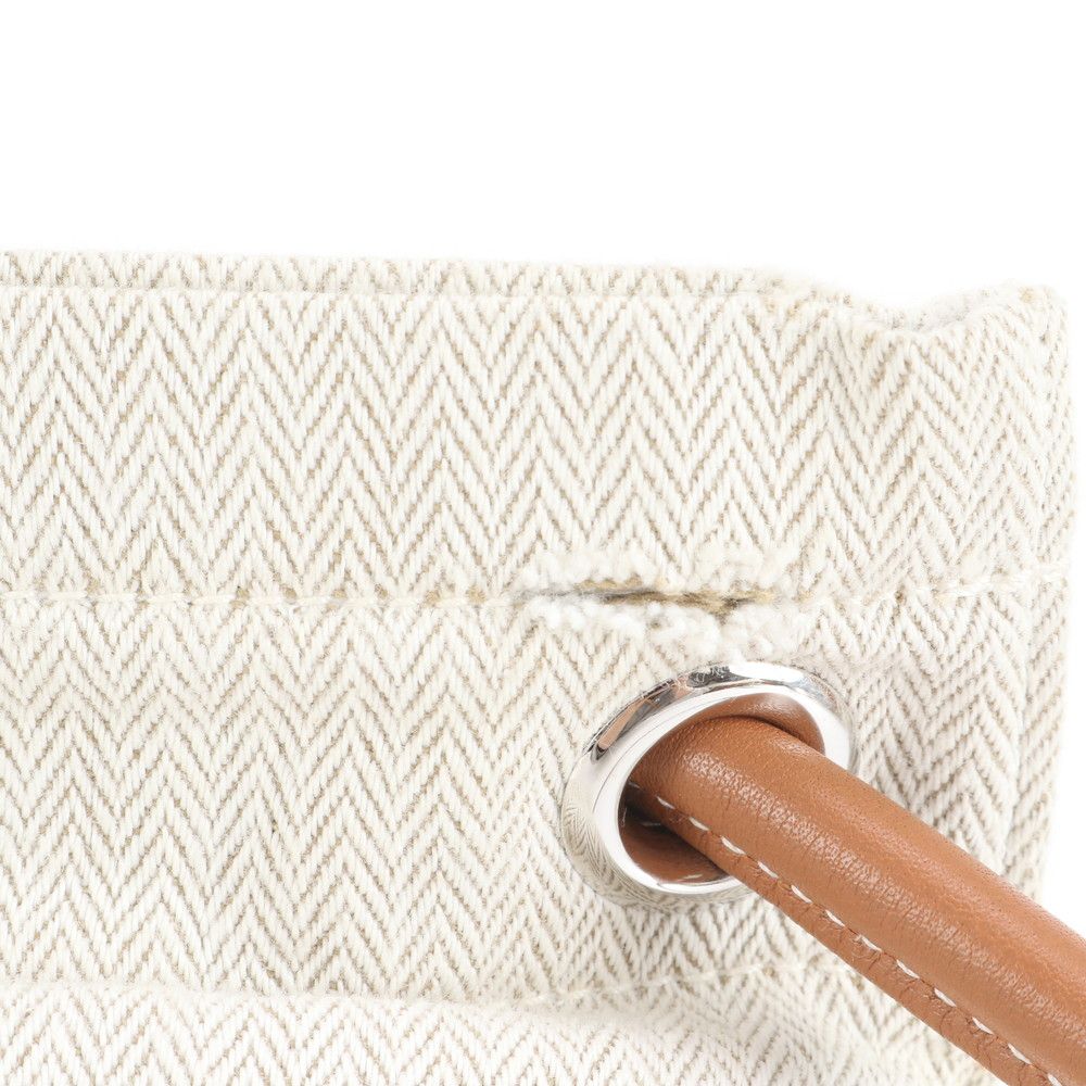 Hermes Aline Toilet Blanc Leather 2-Way Backpack Crossbody Mre — view 3