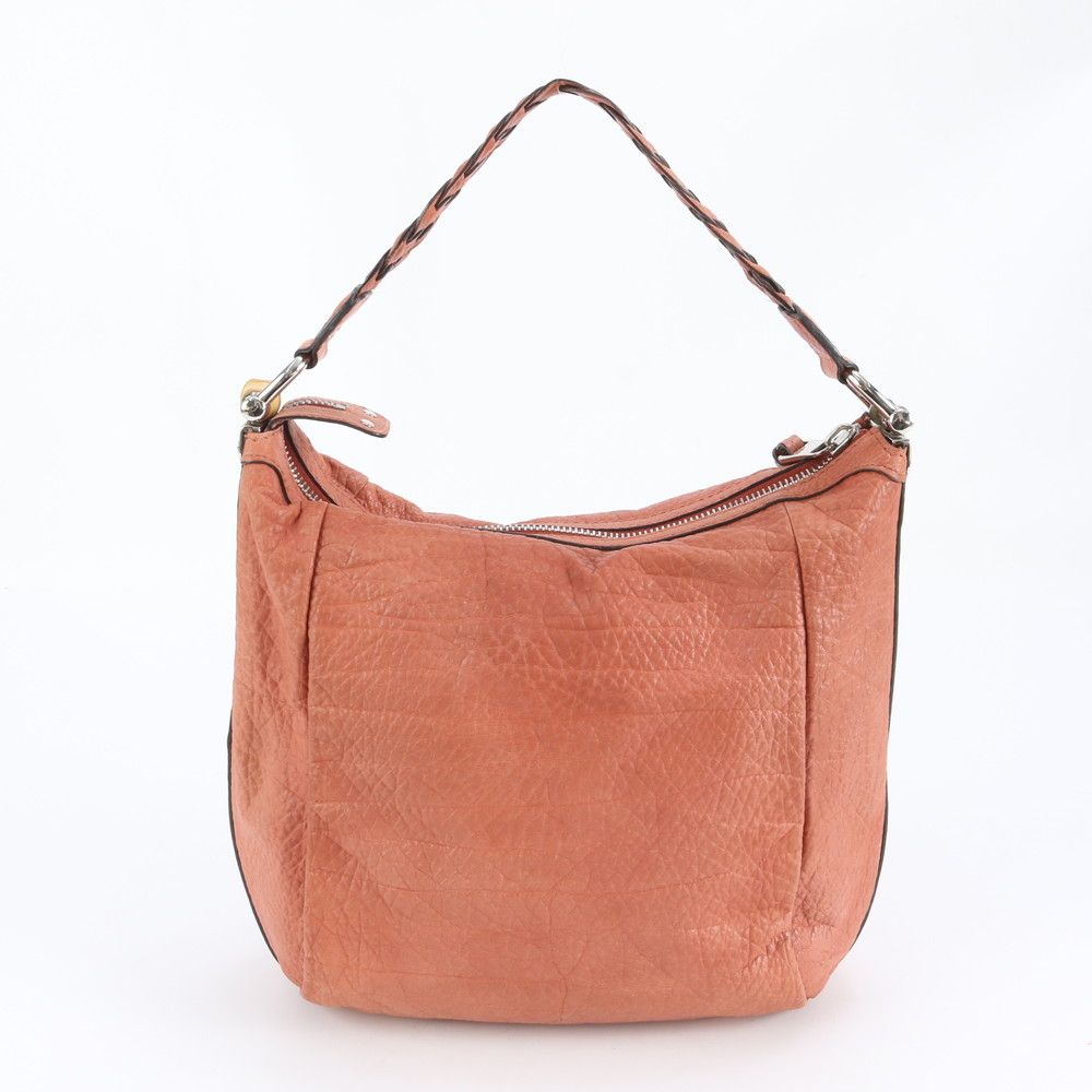 Gucci Bamboo Braided Leather Shoulder Bag Tote Hand — view 3