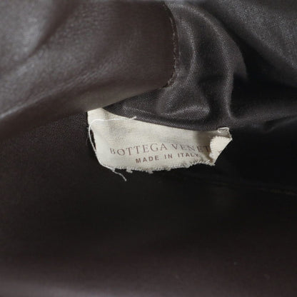Bottega Veneta Intrecciato Leather Business Document Briefcase Brown Rem — view 9