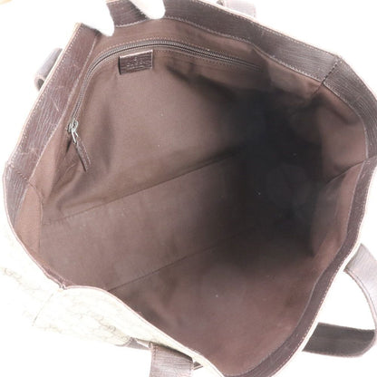 Gucci GG Supreme Leather Tote Shoulder Business Brown — view 9