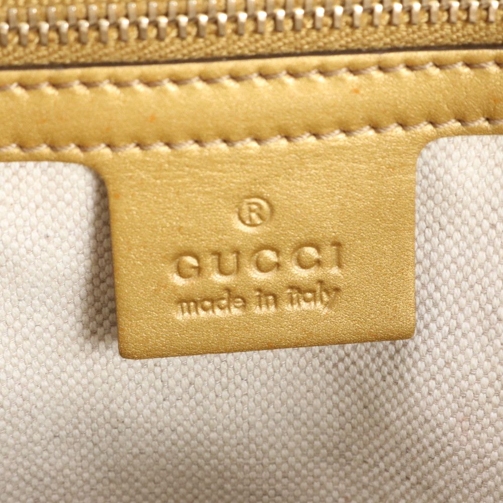 Gucci GG Canvas Bree Leather Tote Shoulder Hand — view 9