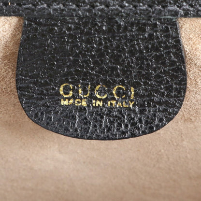 Gucci Vintage Leather Clutch Pouch Business Black — view 7
