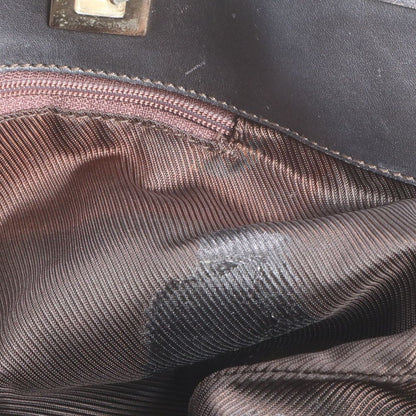Gucci GG Canvas 002 Leather Tote Shoulder Hand Brown Ebm — view 8