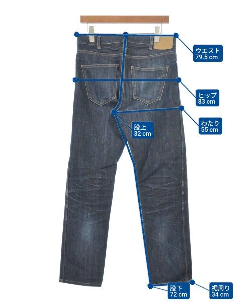 Celine Denim Pants Navy — view 7
