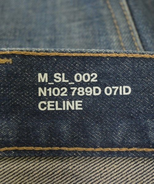 Celine Denim Pants Navy — view 3