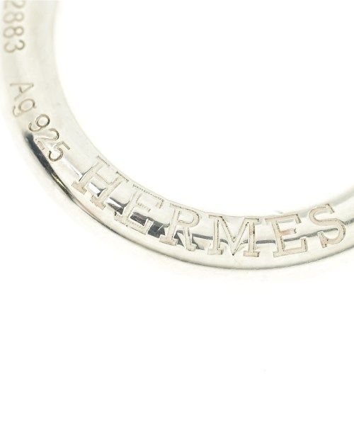 Hermes Bracelet Bangle Silver — view 6